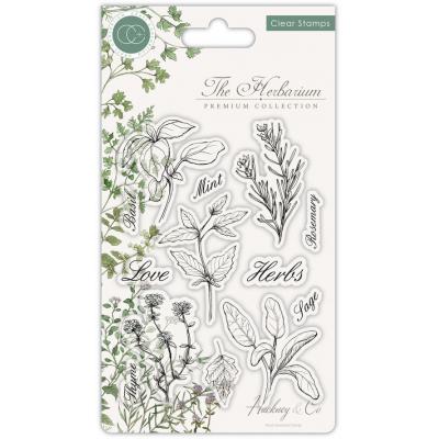 Craft Consortium Clear Stamps - Herbs